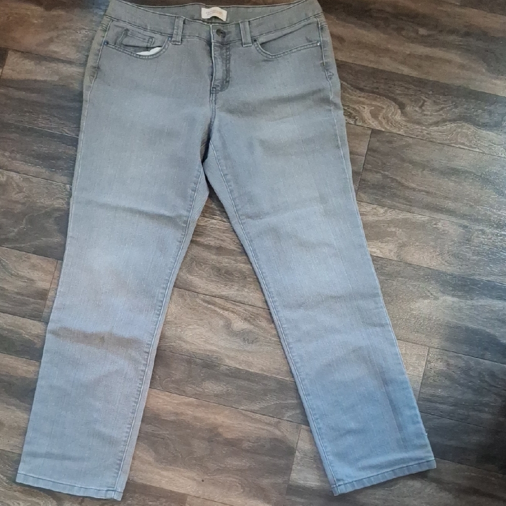 Covington Light Gray Women's Straight Leg Jeans